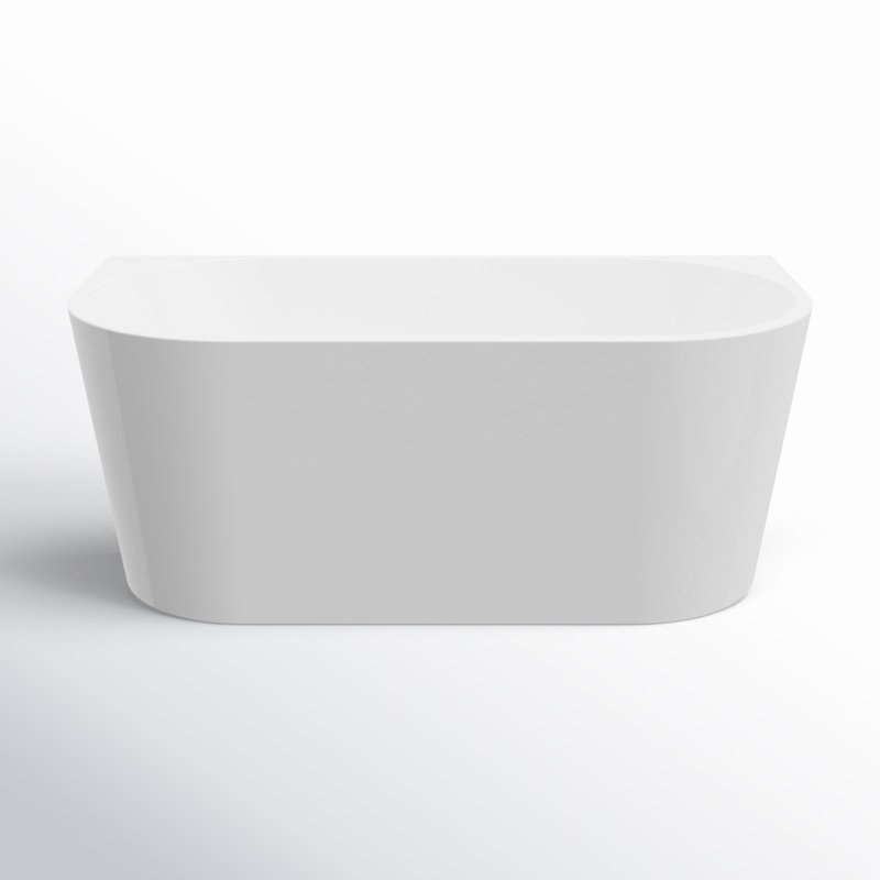 Bayham 59'' x 29.5'' Soaking Acrylic Bathtub