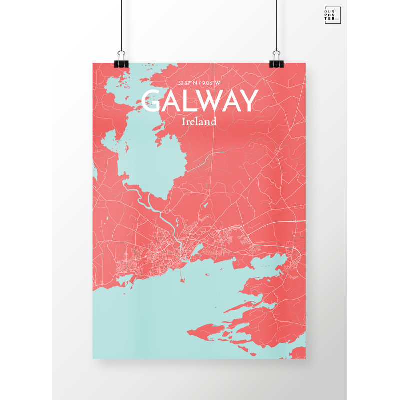 Galway - No Frame Print, 43.2cm H x 27.9cm W x 0.13cm D