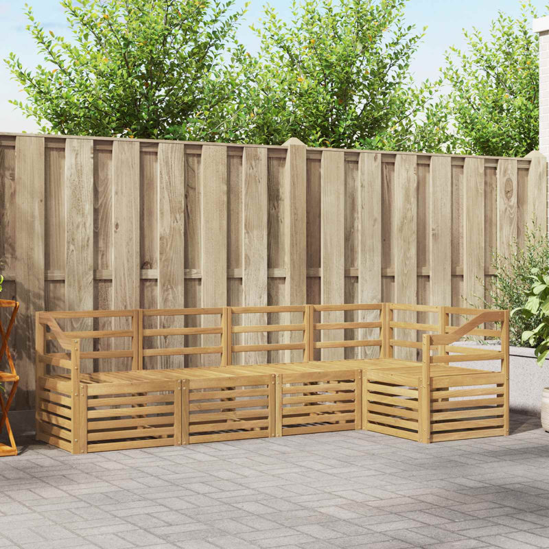 245cm Wide Patio Sectional Set