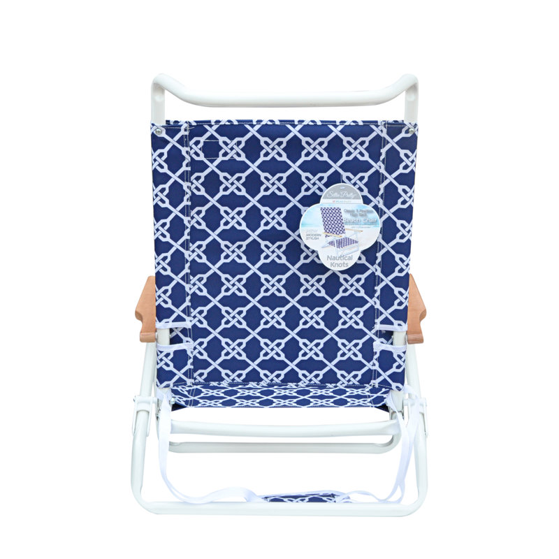 Chaise de plage inclinable Coso Nautical Knots