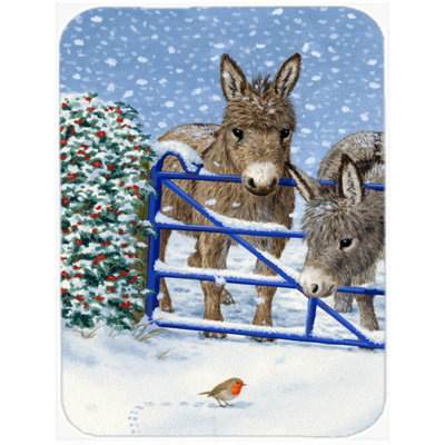 Planche à découper en verre caroline Donkeys