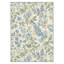 Tapis d'intérieur bleu / beige / vert lavable à la machine Aura avec envers antidérapant-710209886-713282034
