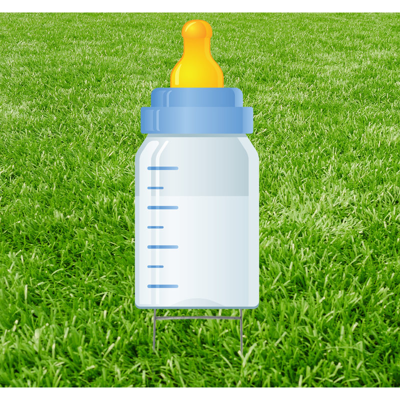 Piquet de jardin pour bébé, Bleu