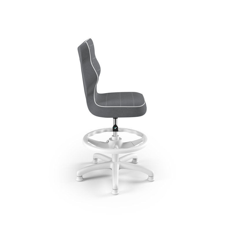 Mauldin Children's Chair, Dark Grey/White