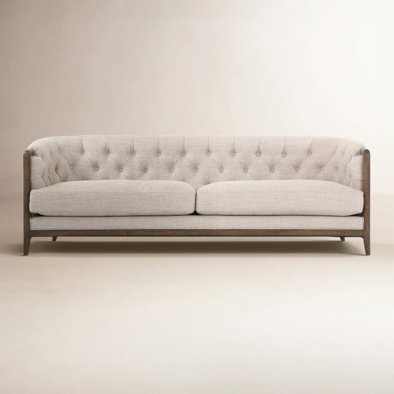 Ellsworth 91" Rolled Arm Sofa, 29.75" H x 91" W x 36" D, Alcala Wheat