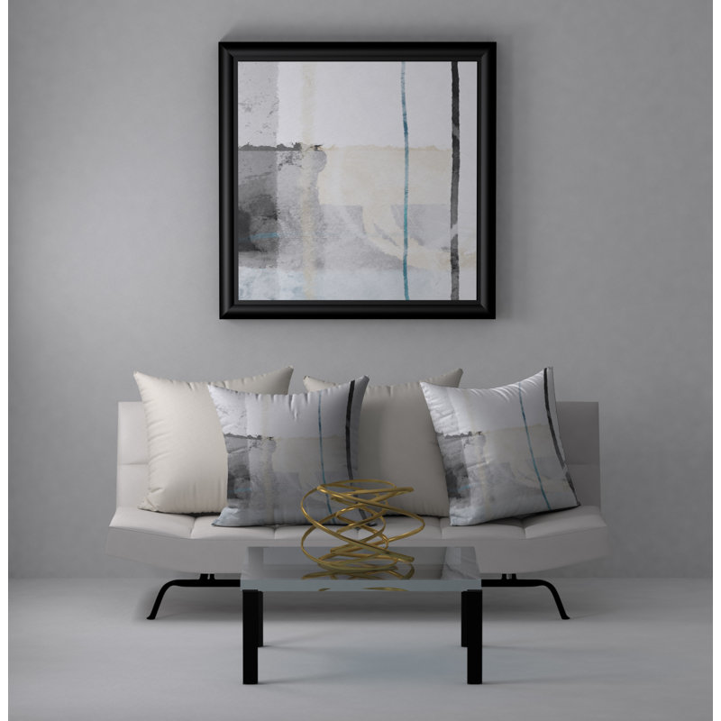 Reversible Throw Pillow, 18" x 18"