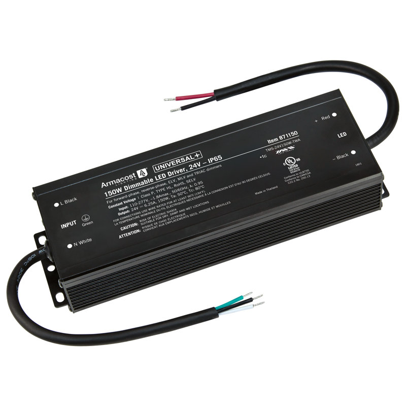 Universal+ Dimmable LED Driver 24V DC, ELV/MLV/TRIAC, 150W, 150