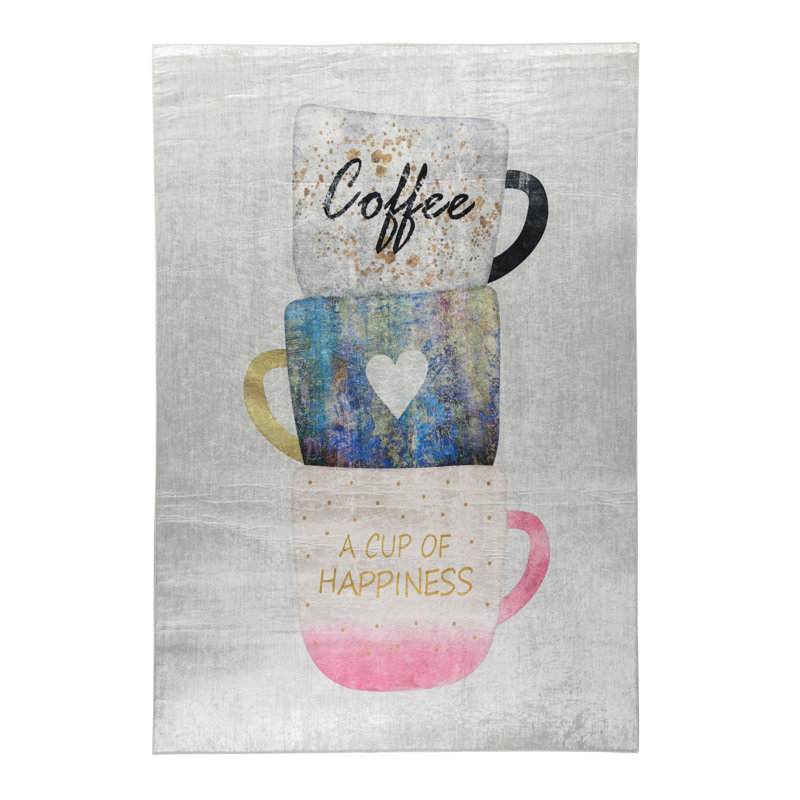 Tapis en polyester de qualité supérieure, 47,2 po x 70,9 po | 100% tissé à la machine, 700 g / m², hauteur de poils de 0,3 pouce | Base à pois durable, facile à nettoyer avec aspirateur et détachant | Idéal pour le salon, la chambre à coucher et les espaces repas