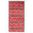 Teimani Red Rug 3'1" x 6'0"