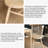 Simple Solid Wood Creative Bench