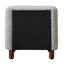 Table de chevet 2 tiroirs Boucle