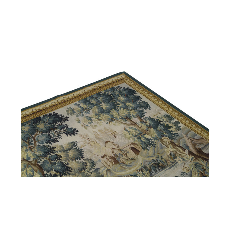 Hand-Knotted High-Quality Blue Area Rug
