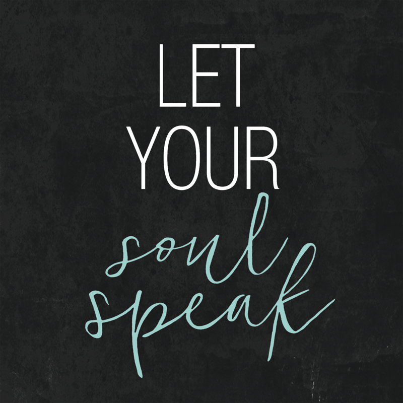 Soul Speak 2 - Wrapped Canvas Print, 122cm H x 122cm W x 3.8cm D