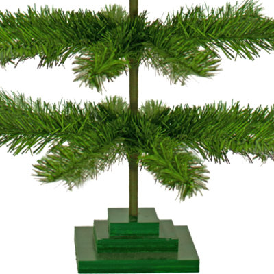 Arbre de Noël 48 po Alpine Green Tinsel