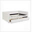 Grand lit beige avec rangement intégré et support ergonomique, parfait pour le confort moderne et l'organisation-505851578-505851577