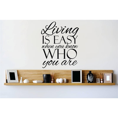 Text & Numbers Wall Decal