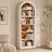 Storage Display Shelf,Elegant Arch Design Bookshelf