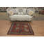 Tapis traditionnel à teinture végétale antique 4 x 4