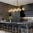 Jaciyon 8 - Light Dimmable Dining Room Modern Linear Chandelier