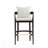 Ritz Mid-Century Modern Vegan Leather Upholstered Beech Wood Bar Stool in Black-42460885-50251494