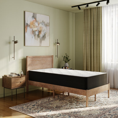 Cooling Gel CertiPUR-US Certified Foam and Pocket Spring Hybrid Mattress in a Box by Ebern Designs