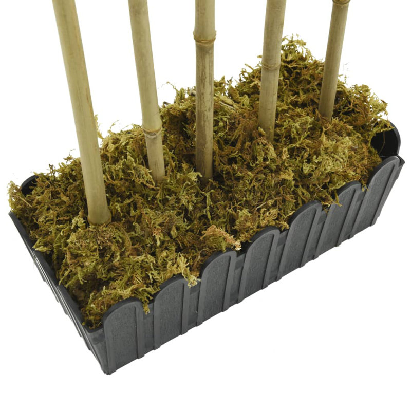 Faux Bamboo Tree in Pot, 120cm H x 14cm W