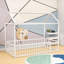 Structure de lit en métal avec clôture de sécurité Montessori-762561637-762561632