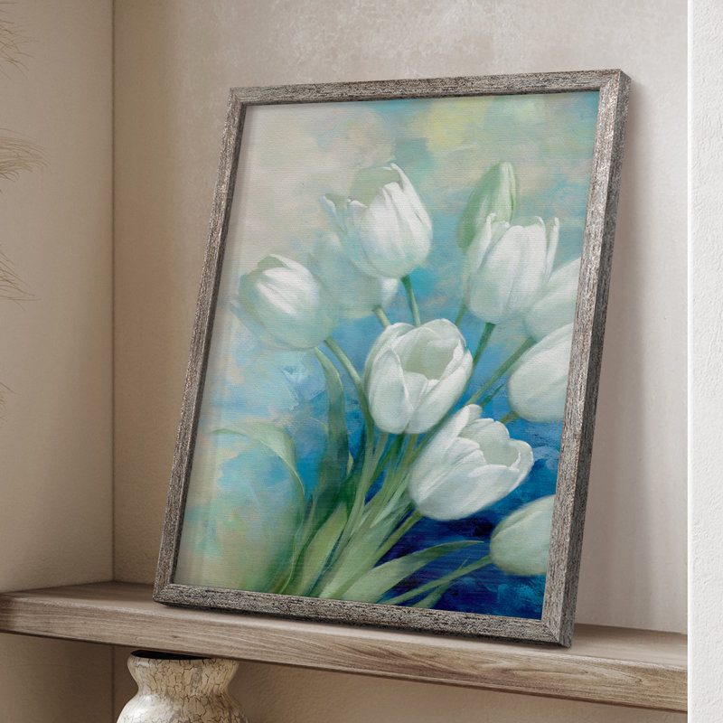 Holland Spring I Framed Print - Solid Wood, H 30 po x l 24 po