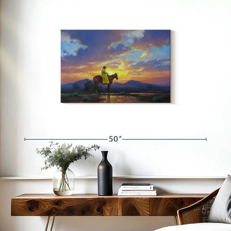 Lelar Sun Burn, 20" H x 30" W