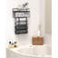 42 cm Stainless Steel Wall Mounted and Fixture Towel Stand