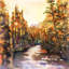 Merced River, reproduction sur toile-1311526773