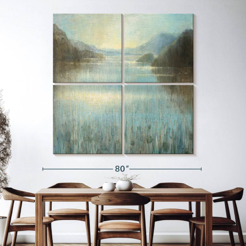 Avery Through The Mist, 74" H x 74" W