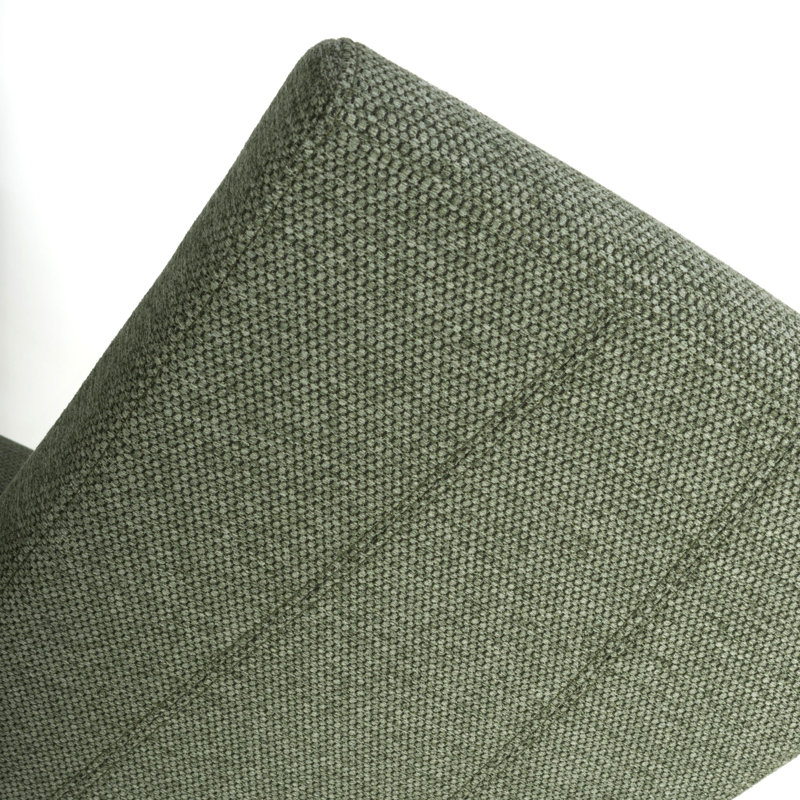 Duncanville Polyester Upholstered Side Chair, Green