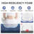21‘’ in W X 72‘’ in D X 2.75‘’ in H Outdoor Chaise Lounge Cushion Set (Set of 2)-50102326-29852485