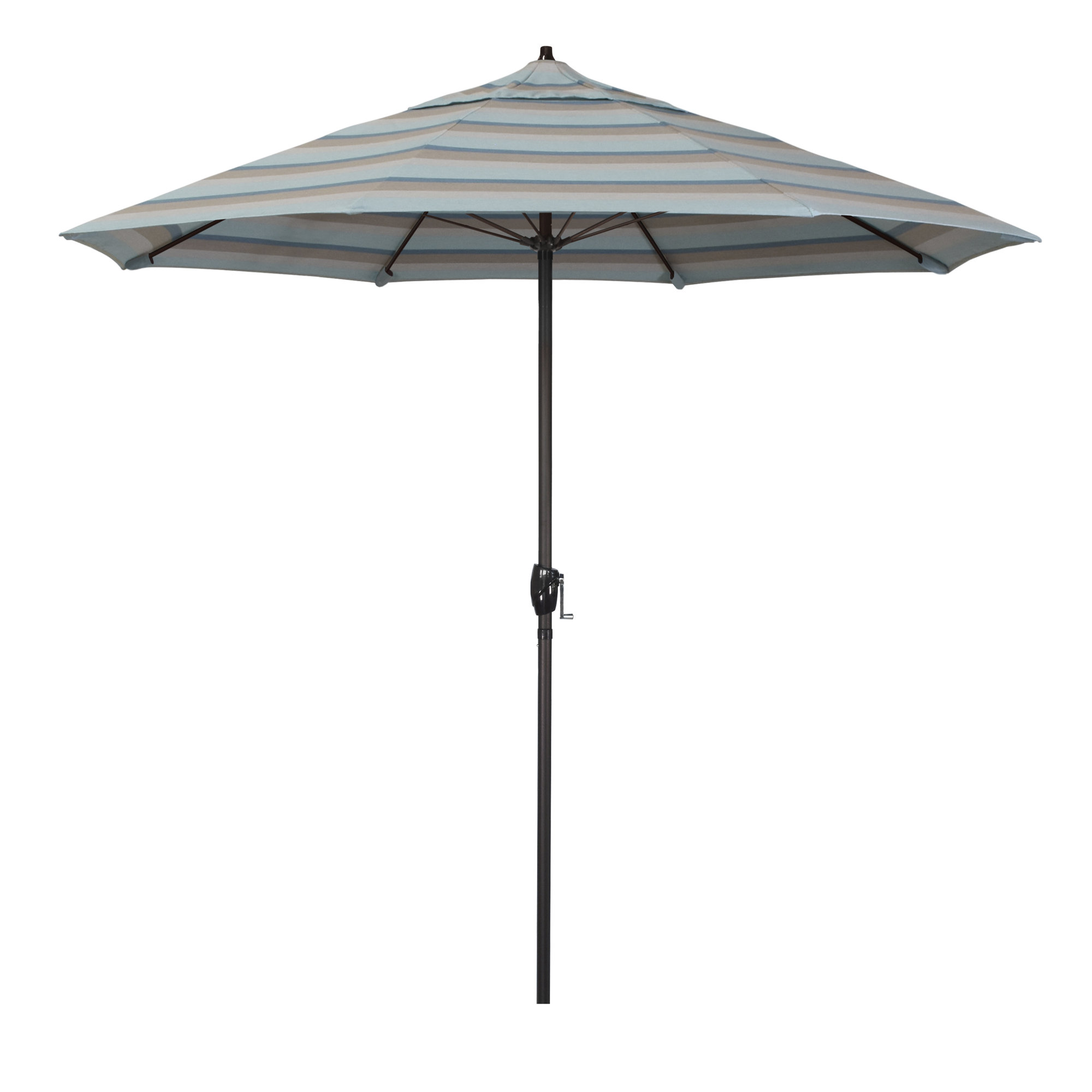 Deshaun 9' Market Sunbrella® Umbrella, Gateway Mist Sunbrella®