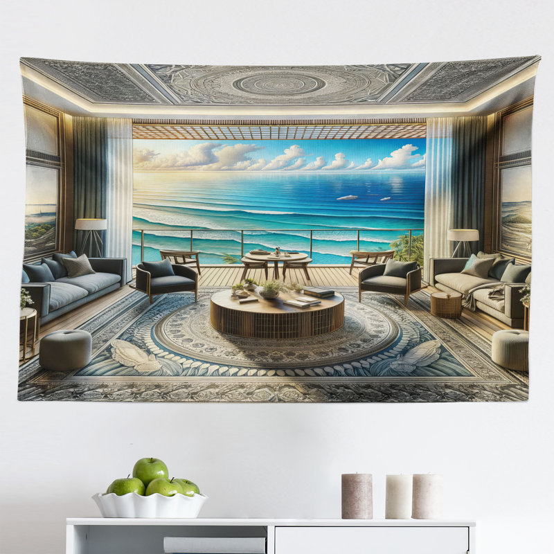Microfiber Tapestry, 30" H x 45" W