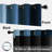 100% Blackout Ombre Curtains,Room Darkening Grommet Gradient Drapes for Bedroom-1832980020-1832607738