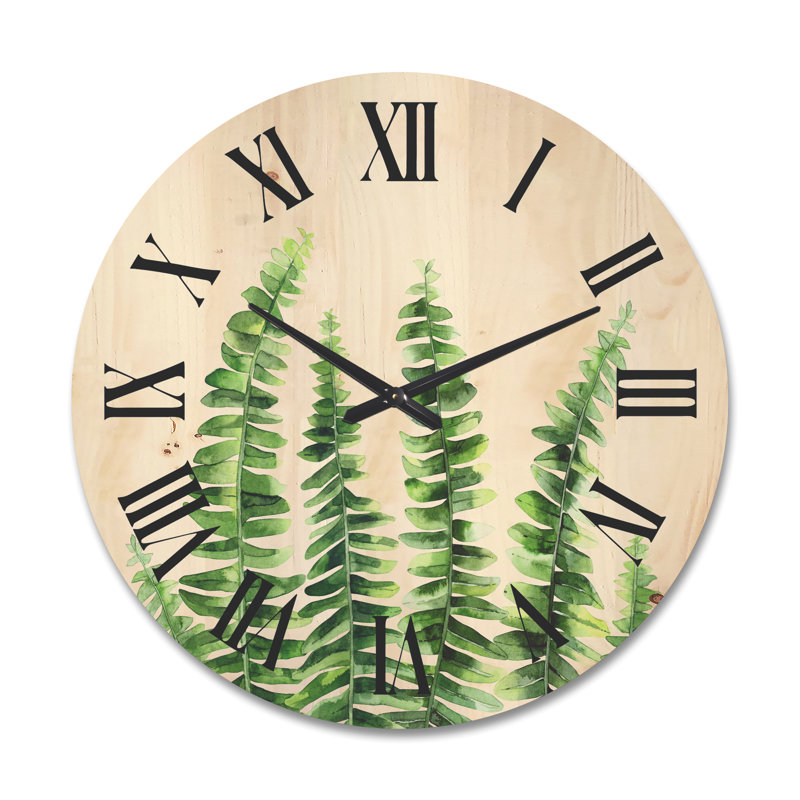 Horloge murale Fern, Grand