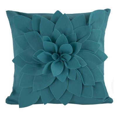 Sara's Garden Floral Pillow Cover