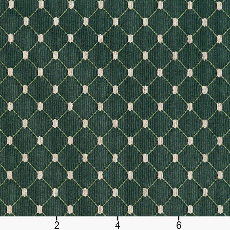 Tissu à losanges Elizabethgrace, Vert 3