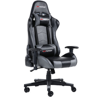 Brayden Studio Forcier Reclining Faux Leather PC & Racing Game Chair