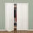 Bi-fold Traditional Four Panel White-101095128