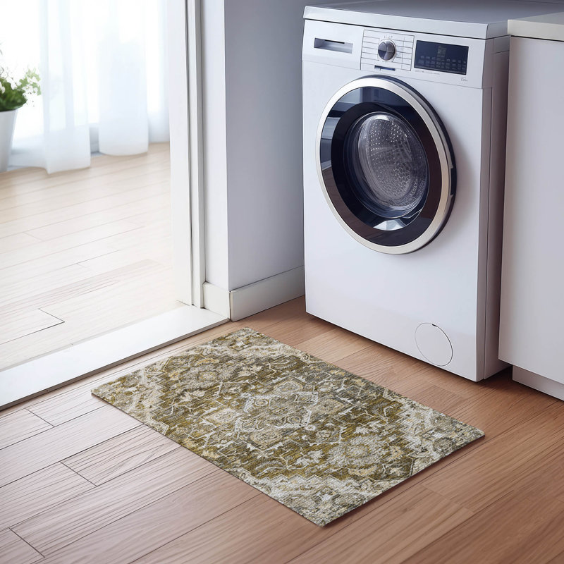 Tapis d'entrée Ceajay, Rectangle 1 pi 8 po x 2 pi 6 po