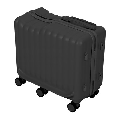 Rider 20" Ride-On Suitcase For Kids With Double Spinner Wheels (Black)