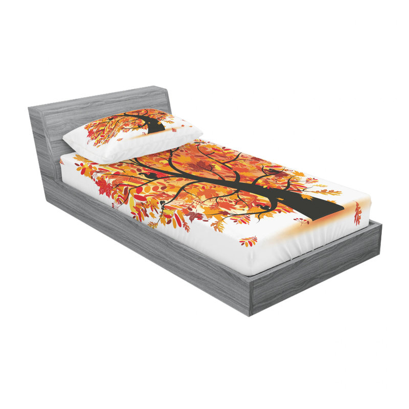 Microfiber Sheet Set, Twin XL Sheet Set with Fitted Sheet