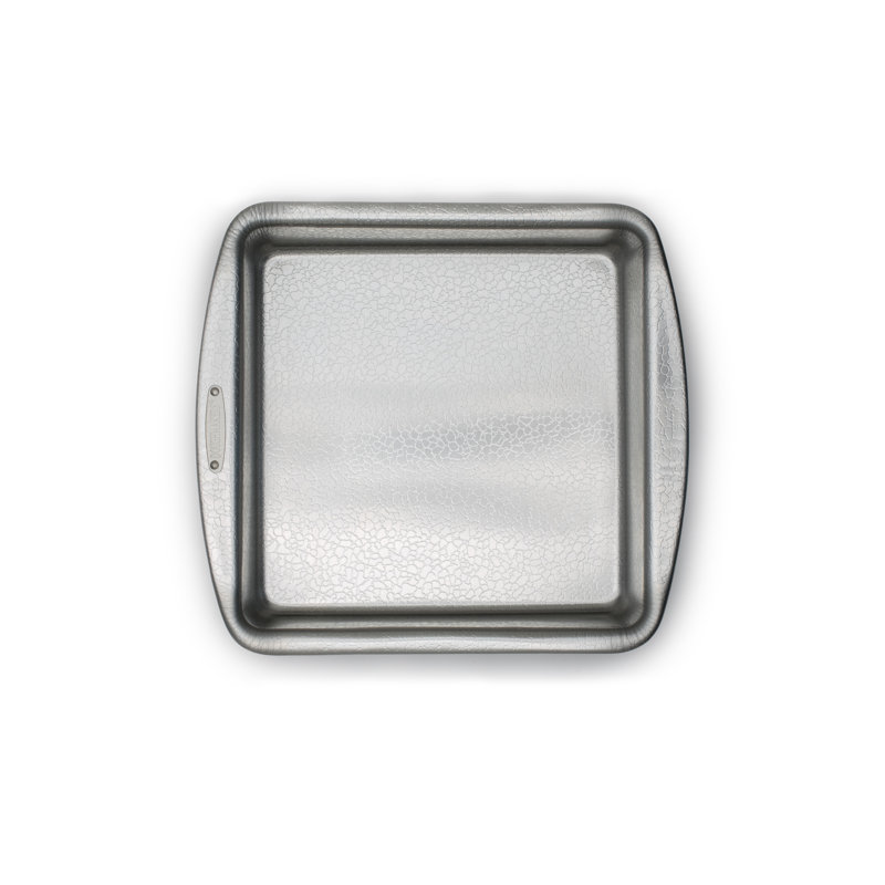 Doughmakers 10'' Aluminum Non-Stick Square Cake Pan