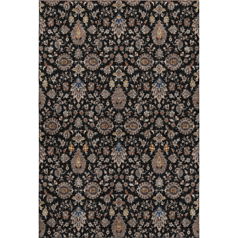 Tapis de qualité supérieure lavable à la machine Mayfield AMF2192 global, Noir, 3 pi x 5 pi
