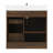 Jillian 36' Single Bathroom Vanity with Engineered Stone Top-71901691