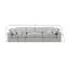 Canapé modulaire en lin de 119 po Hisamuddin-98539068