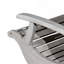 Chaise en bois d'eucalyptus, gris argenté-1894426481